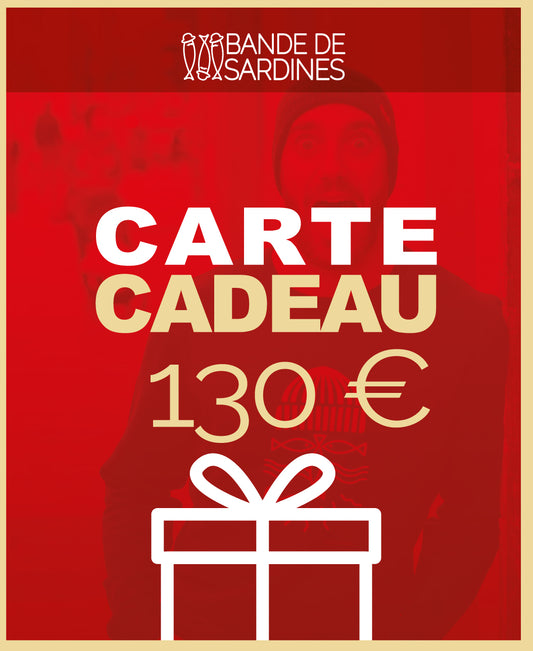 Carte cadeau 130