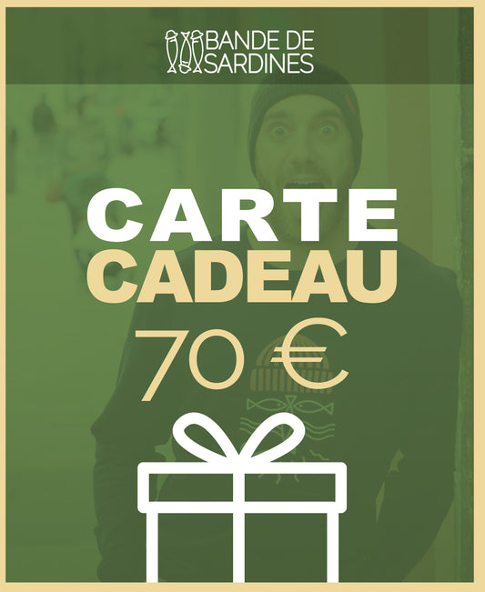 Carte cadeau 70