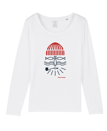 Pecheur / T-shirt F Manches Longues