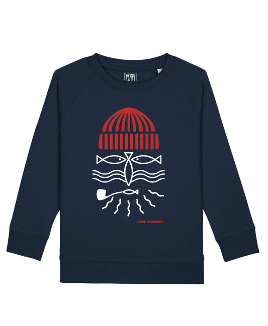 Sweat Enfant Pecheur Navy