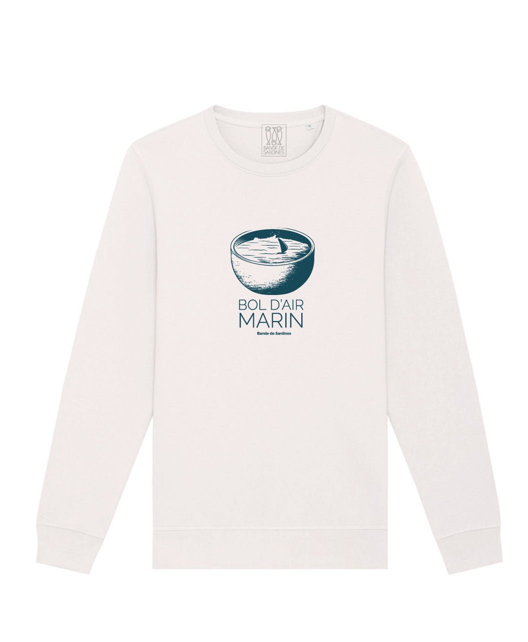 Sweat Mixte Creme Bol
