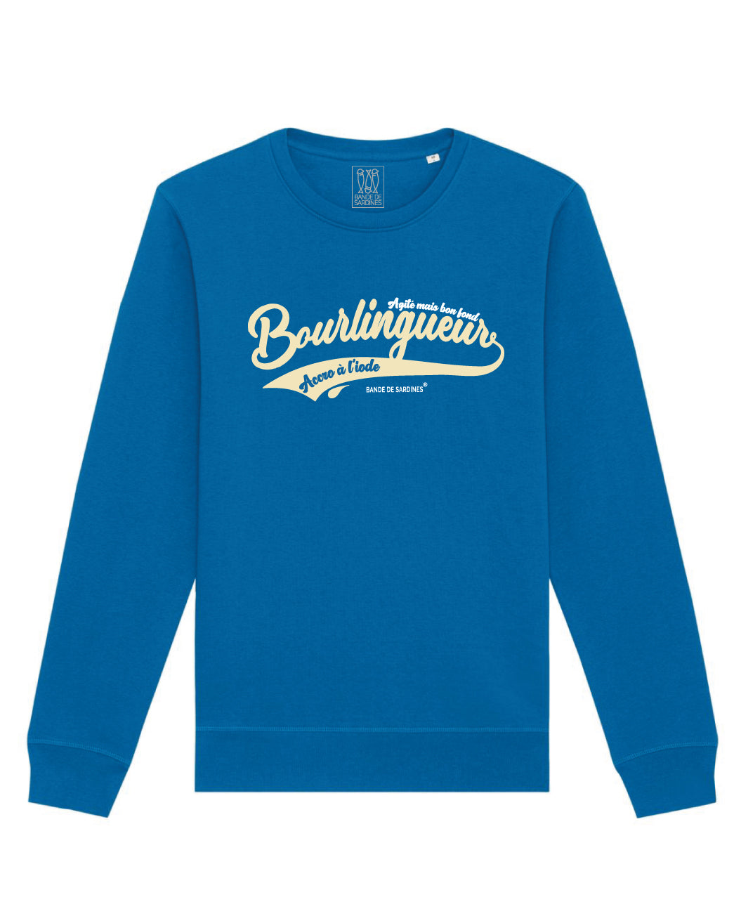 Sweat Mixte Bleu Bourlingueur