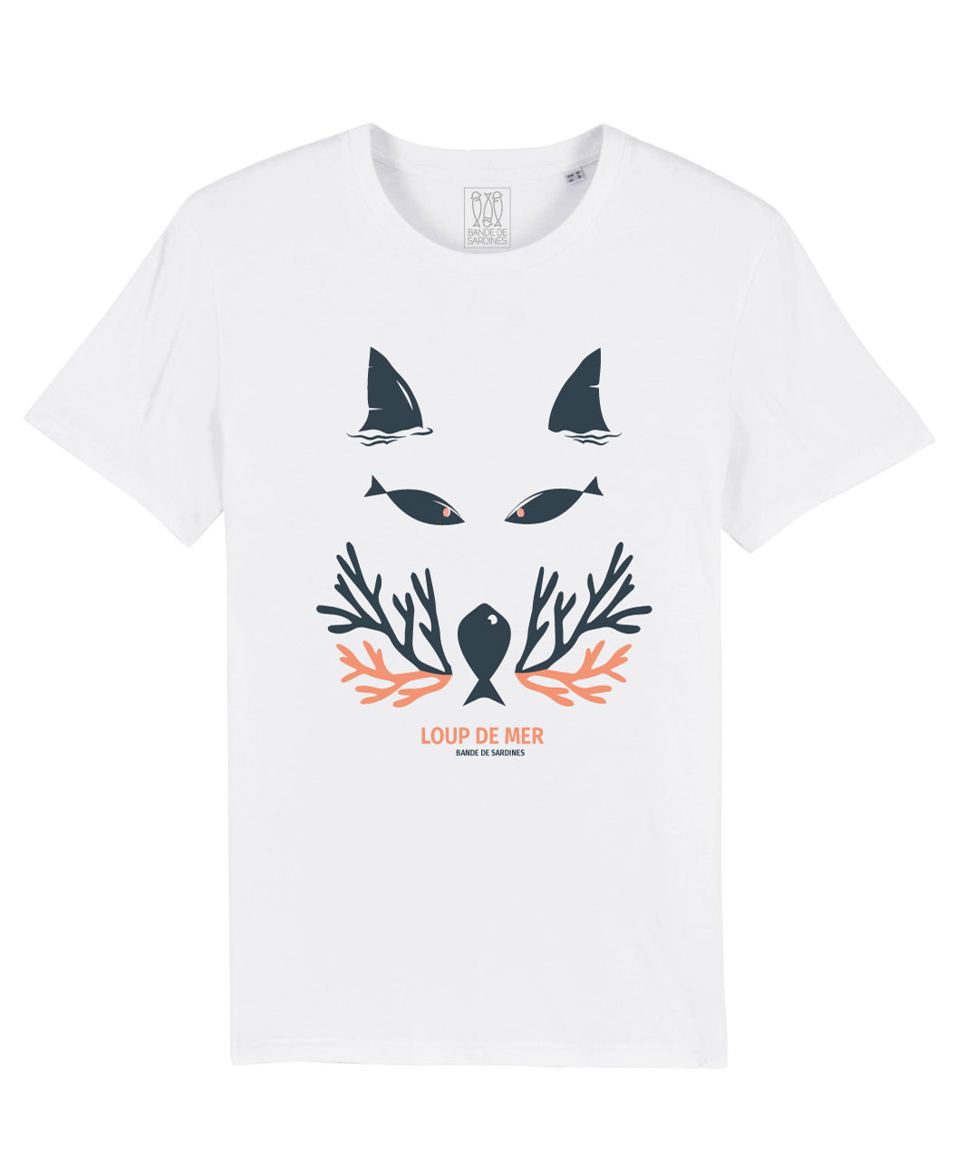 Loup / T-Shirt H Blanc 2