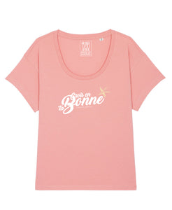 Etoile T-shirt Femme Rose