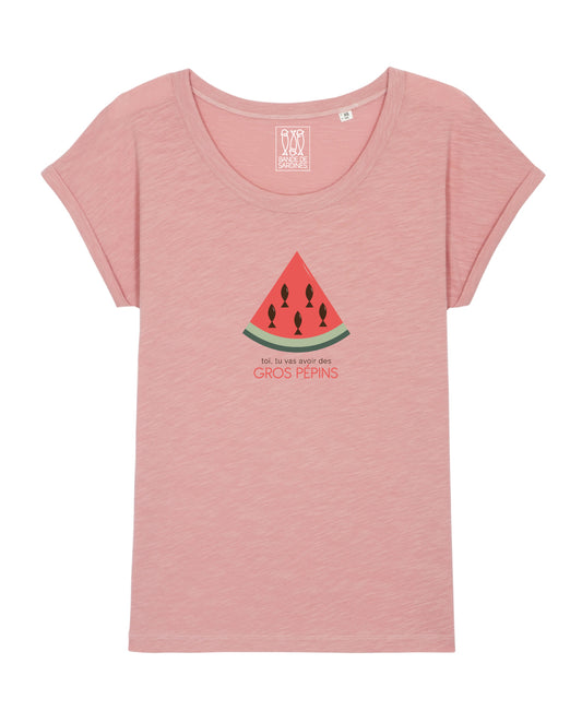 T-Shirt Femme Pepino Rose