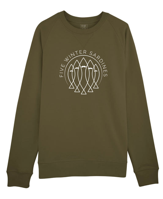 SWEAT HOMME FIVE KAKI