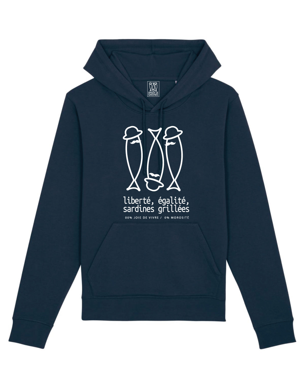 Sweat a Capuche Grillade - Navy