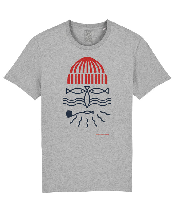 Pêcheur / T-Shirt H Gris