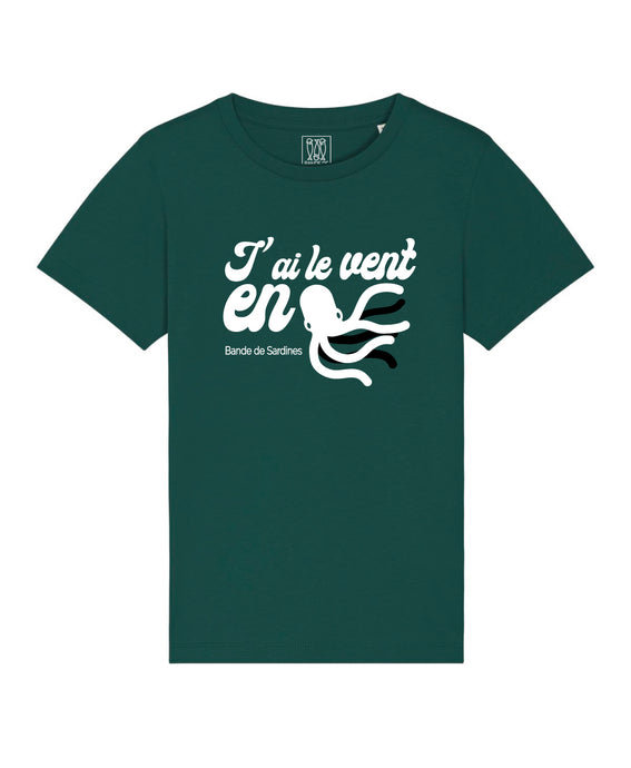 T-shirt Enfant Pulpito Vert
