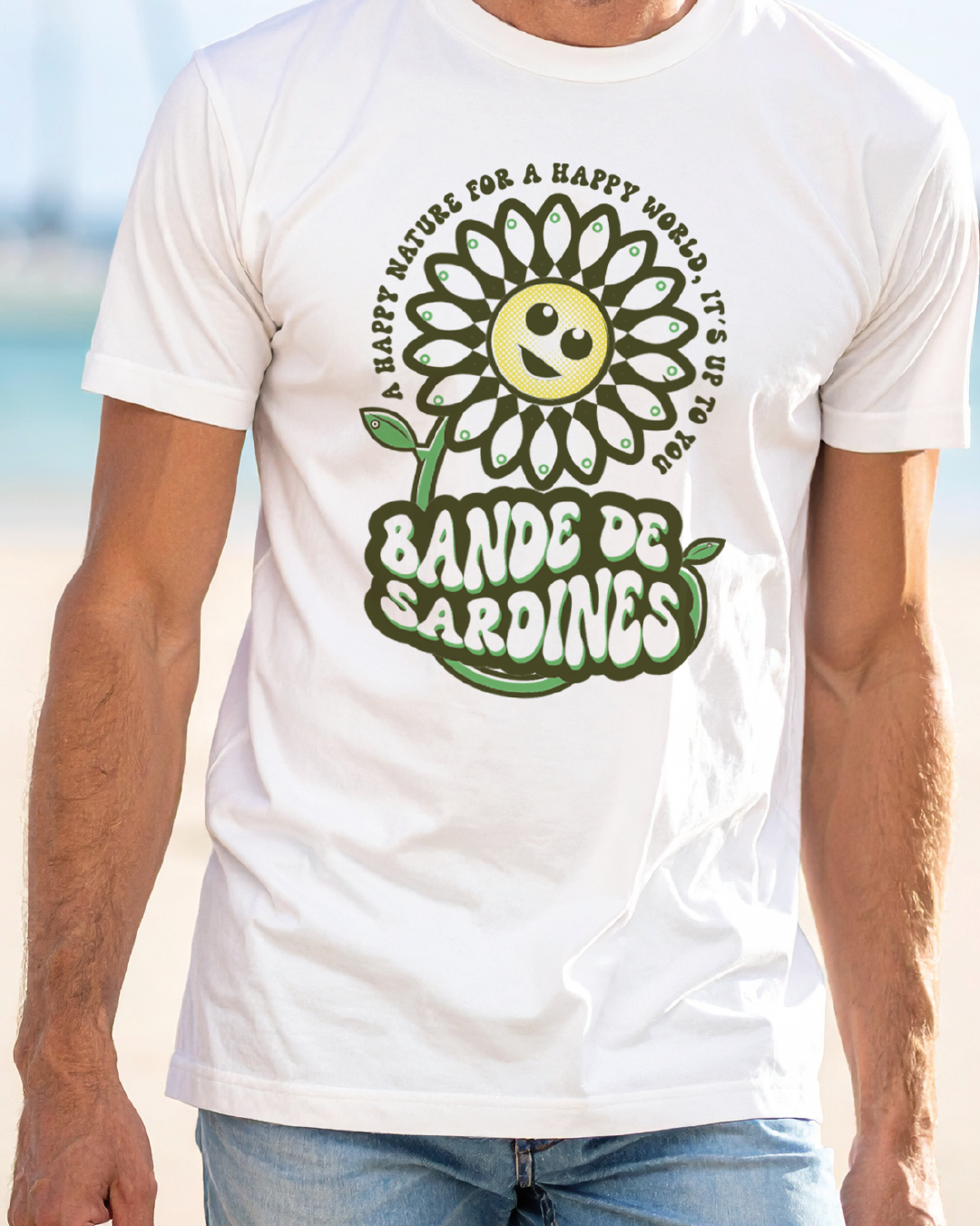 Flower / T-Shirt Homme