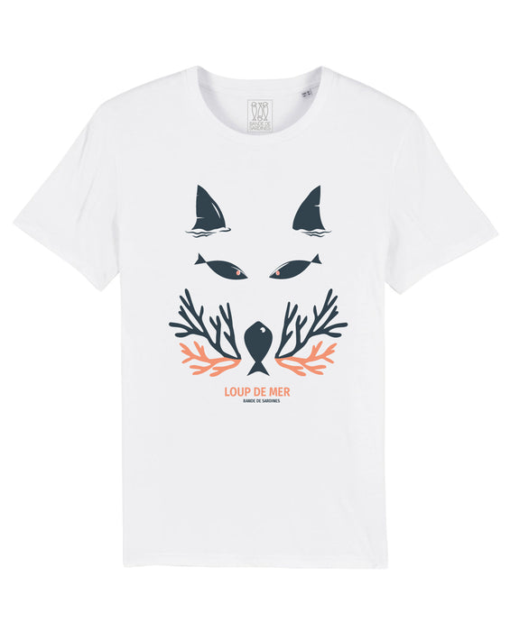 Loup / T-Shirt H Blanc 2