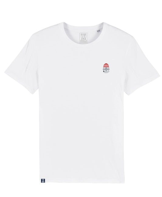 Pêcheur coeur / T-Shirt H Blanc