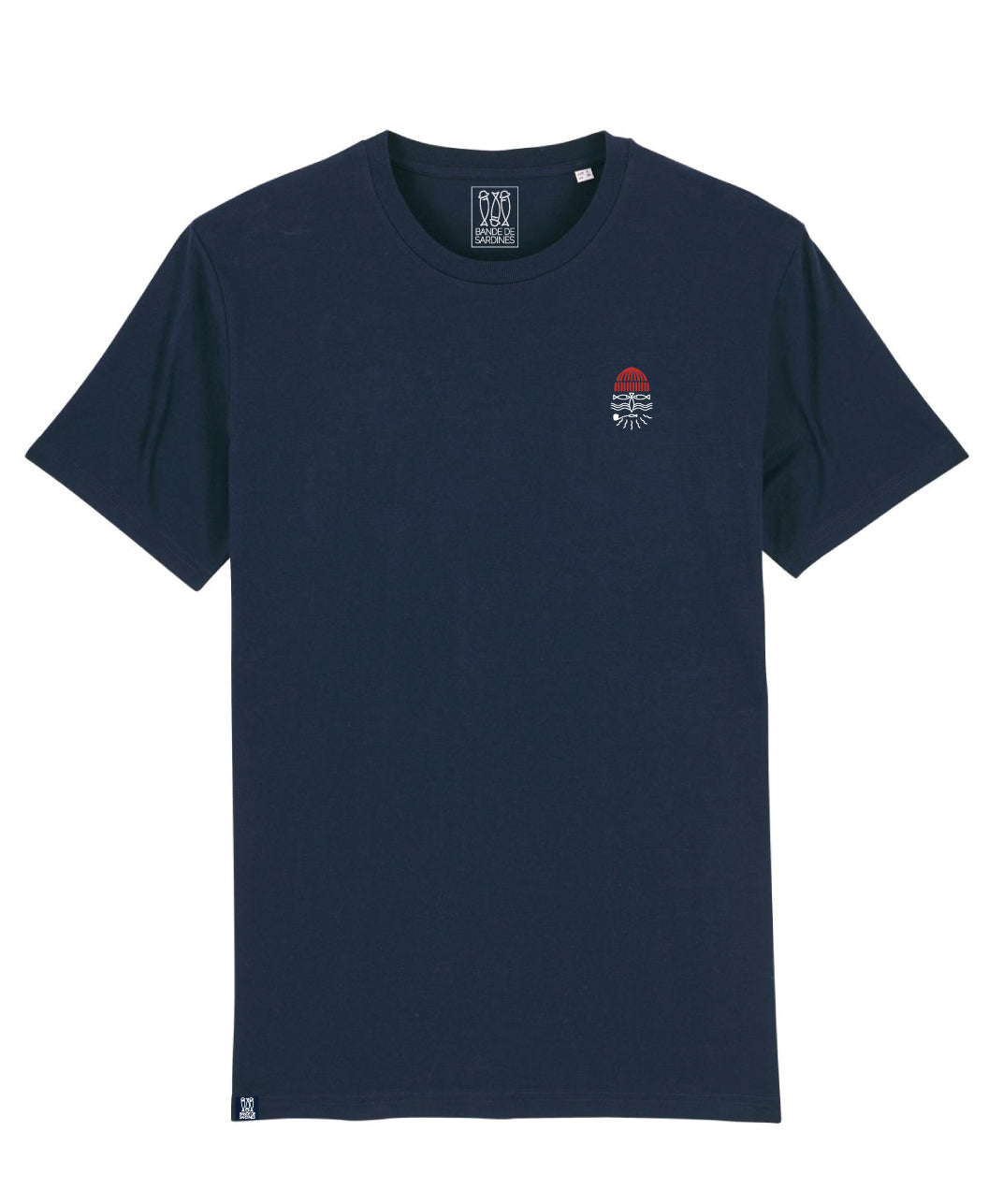 Pêcheur coeur / T-Shirt H Navy