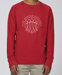 SWEAT HOMME FIVE ROUGE