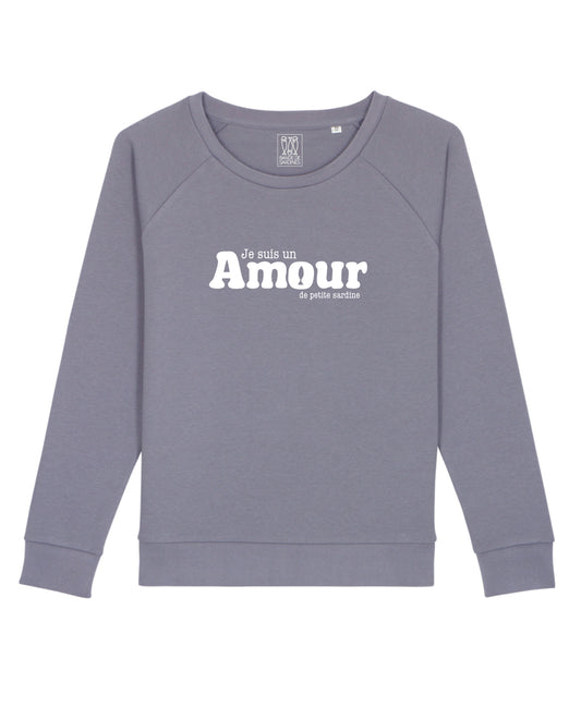 Sweat Gris "Amour"