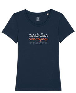 Mariniere T-shirt Femme Navy