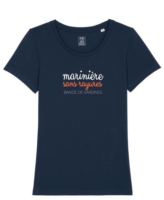 Mariniera T-shirt Femme Navy