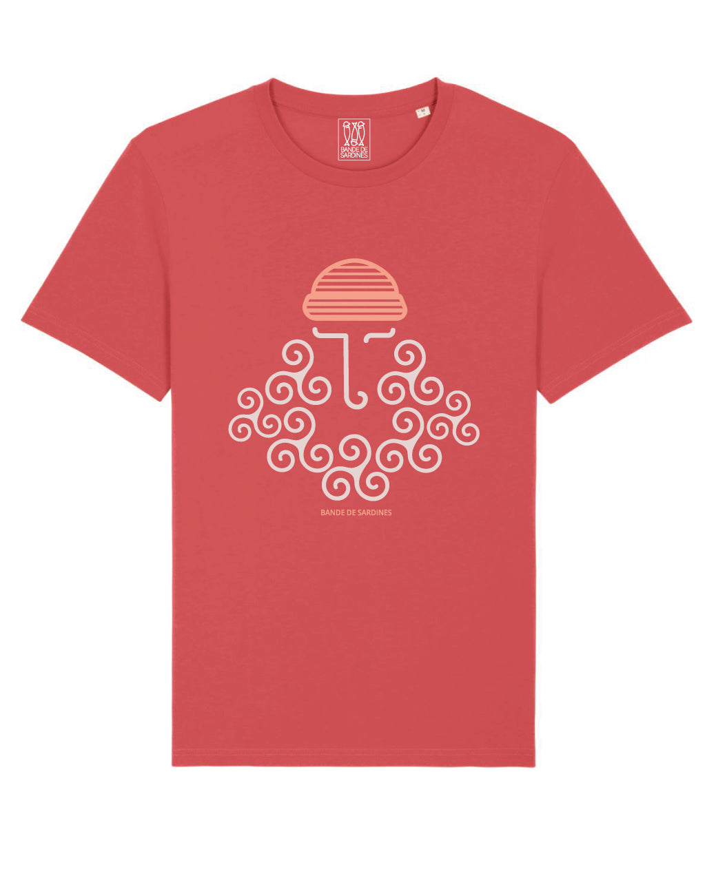 Neptune / T-Shirt H Framboise