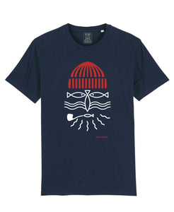 Pêcheur / T-Shirt H Navy