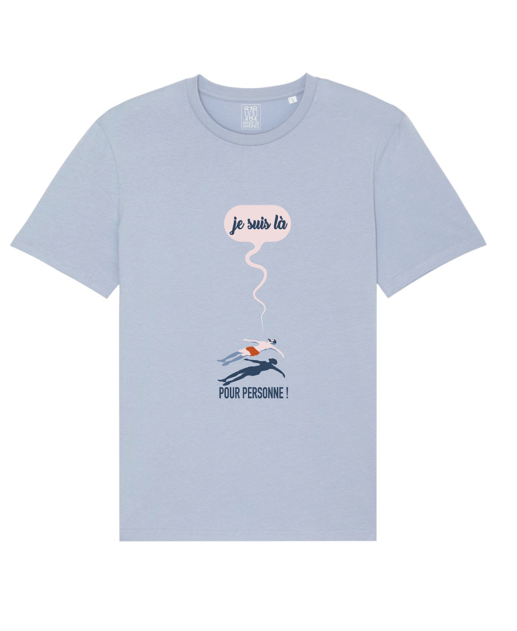 Personne / T-Shirt H Bleu Clair