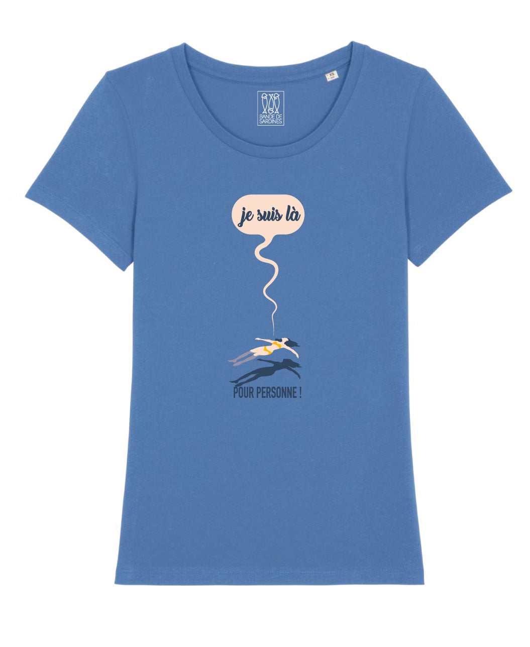 Personne T-shirt Femme Bleu