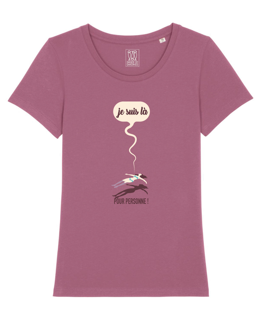 Tee shirt femme clearance mauve