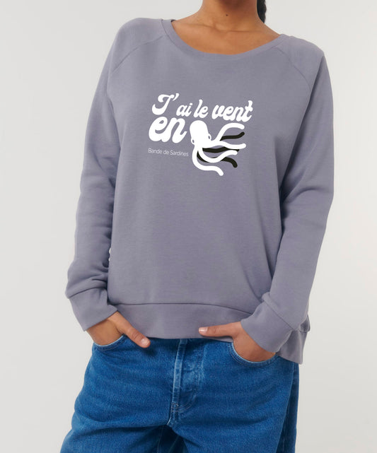 Sweat Femme Poulpo L Grey
