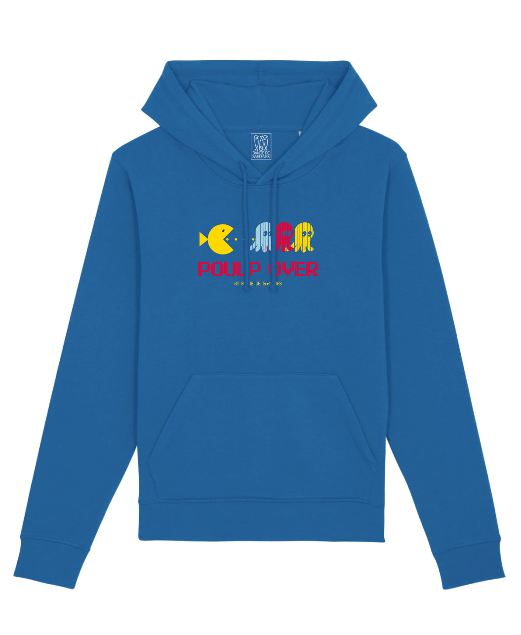 Sweat a Capuche "Poulp Over" Bleu