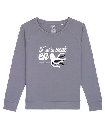 Sweat Femme Poulpo L Grey