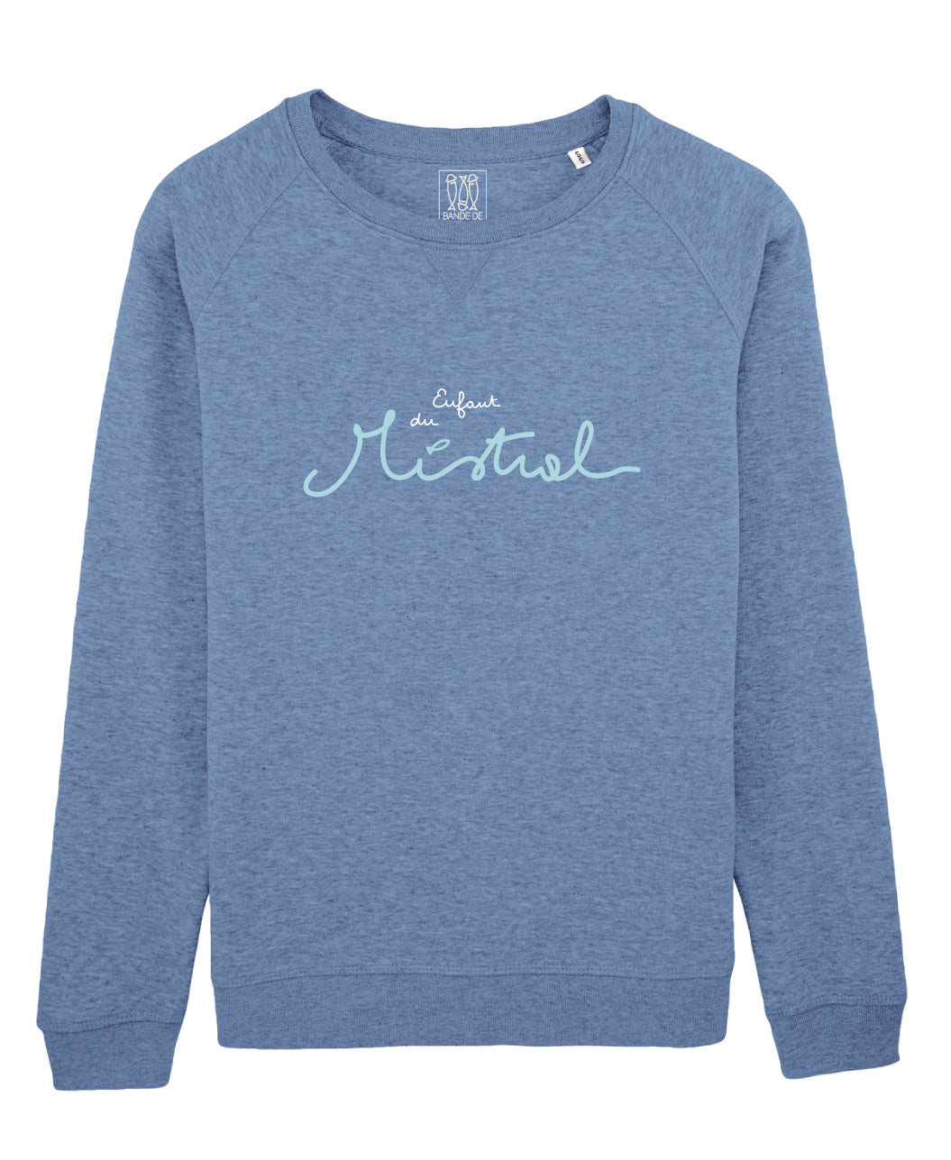 Sweat F Bleu "Enfant du Mistral"