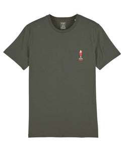 T-Shirt Homme "Sardine Fraise" Kaki